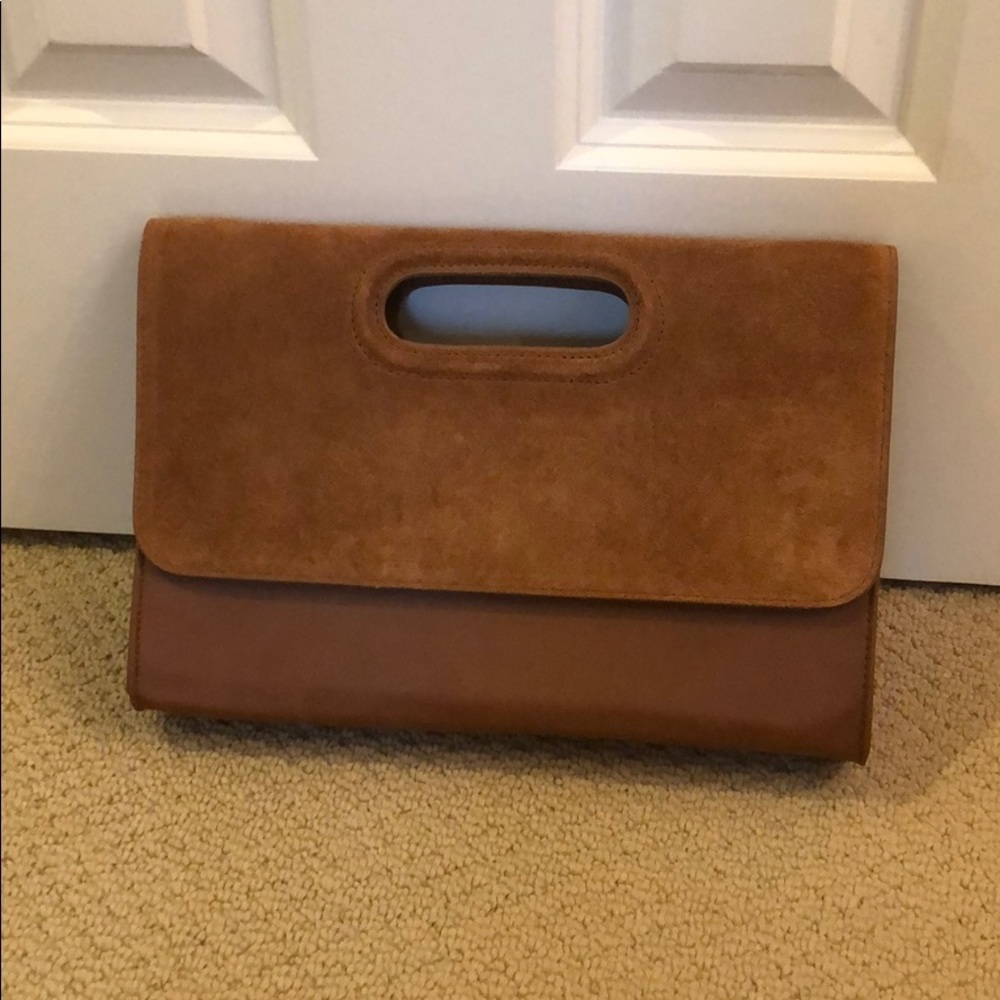 WHBM Suede Purse